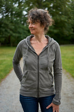 Load image into Gallery viewer, Women's Full Zip Hoodie in Heather