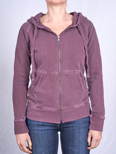 Load image into Gallery viewer, Women's Full Zip Hoodie in Mulberry