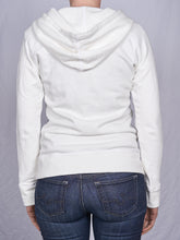 Load image into Gallery viewer, Women's Full Zip Hoodie in Natural White